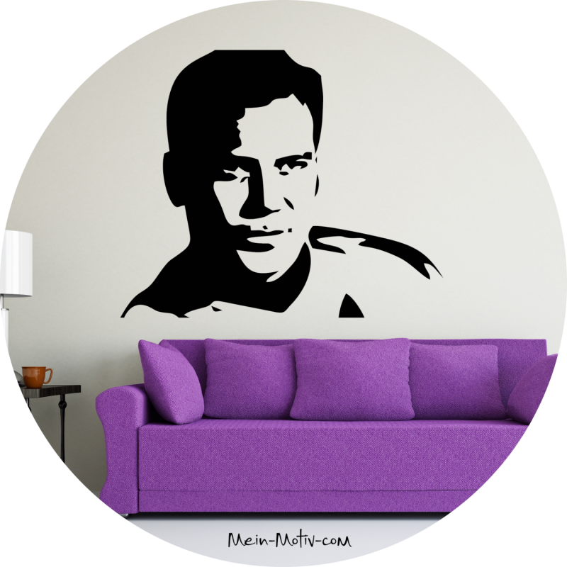 Preview: Wandtattoo 46106 Star Trek William Shatner